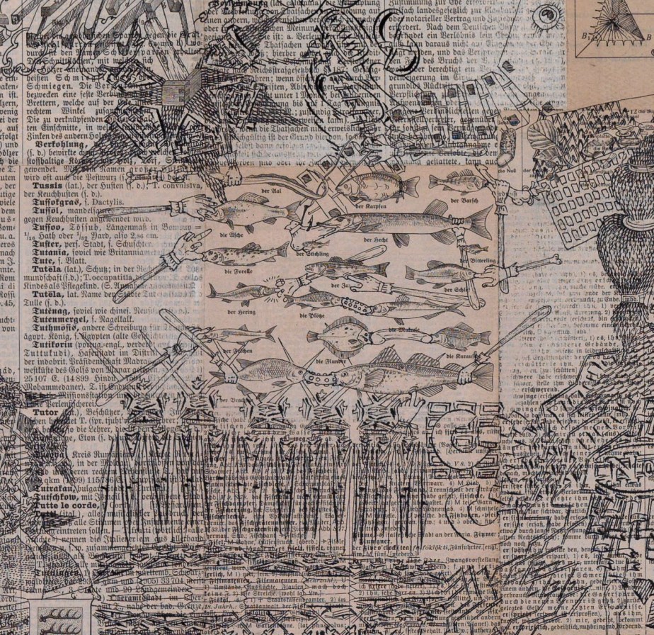 Antonis Donef "With small bites." Courtesy The Breeder, Athens. / Παραχώρηση The Breeder.