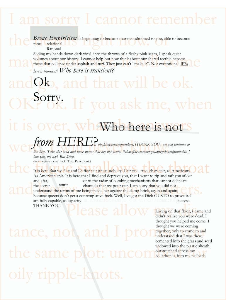 Jessica Borusky Bronc Empiricism II