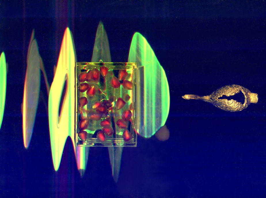 Love The Swan Not The Pixel, scanned objects, 2016.